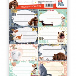 ETICHETE SCOLARE 40/SET PETS PIGNA