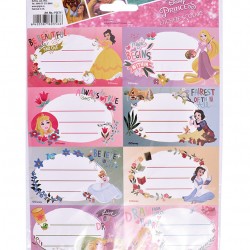 ETICHETE SCOLARE 40/SET PRINCESS PIGNA