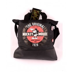 GEANTA DE UMAR MICKEY DENIM NEGRU VINTAGE PIGNA