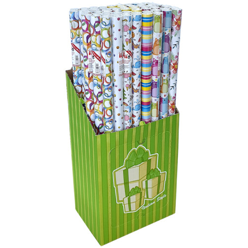 HARTIE AMBALAJ ETHNO/VINTAGE 70X200CM 5 MODELE MIXATE PIGNA