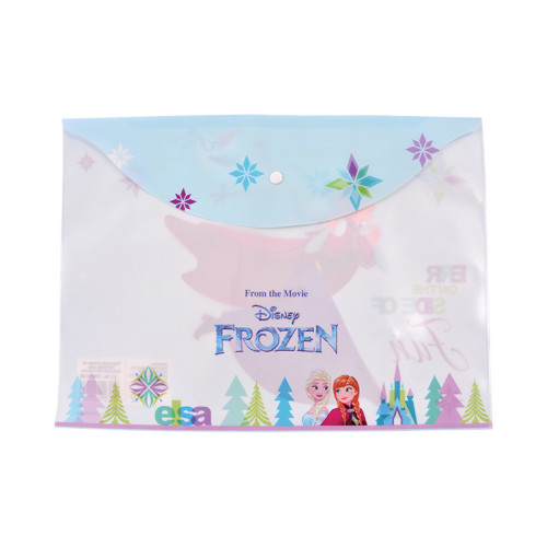 MAPA PLASTIC CU BUTON A4 FROZEN PIGNA