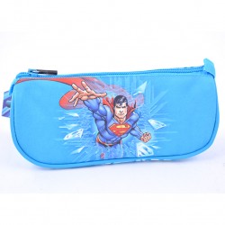 PENAR ETUI TRIUNGHIULAR SUPERMAN ALBASTRU PIGNA