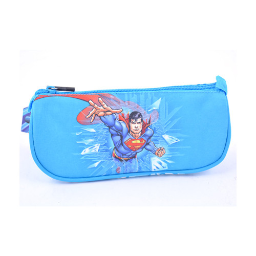PENAR ETUI TRIUNGHIULAR SUPERMAN ALBASTRU PIGNA