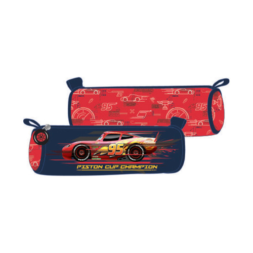 PENAR ETUI TUBULAR CARS 3 ROSU PIGNA