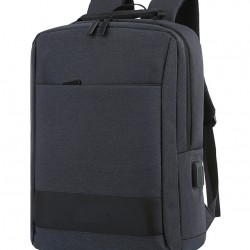 RUCSAC LAPTOP CASTI 40*30*11CM BLACK PIGNA