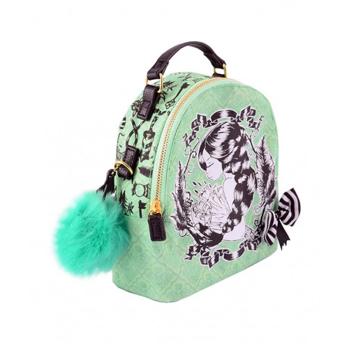 RUCSAC MINI LILLY AND LOCKS VERDE PIGNA