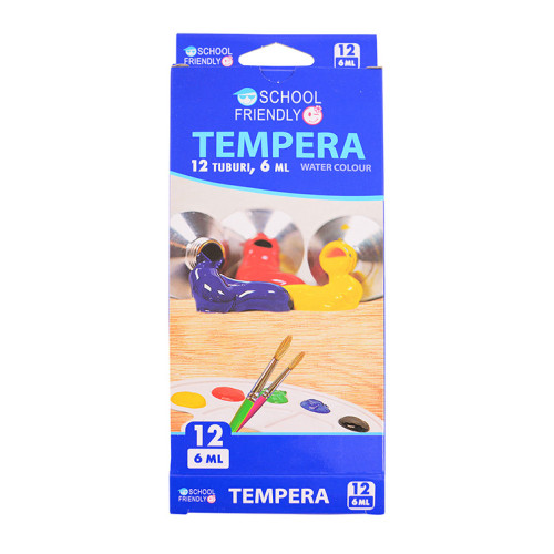 TEMPERA 12 CULORI 6ML SCHOOL FRIENDLY PIGNA