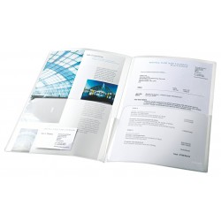 MAPA PREZENTARE TRANSPARENTA 5/SET ESSELTE