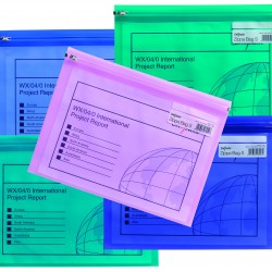MAPA PROTECTIE ZIP A4 CULORI ELECTRA ASORTATE SNOPAKE
