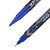 MARKER CD 2 CAPETE 0.5/1MM ALBASTRU DELI