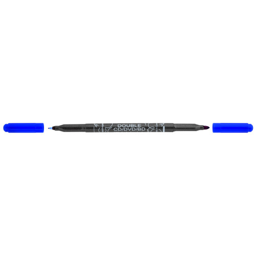 MARKER CD 2 CAPETE ALBASTRU 0.6/2.5MM 3616 CENTROPEN