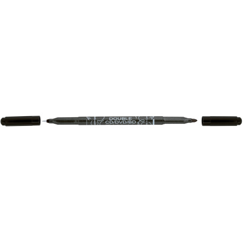MARKER CD 2 CAPETE NEGRU 0.6/2.5MM 3616 CENTROPEN