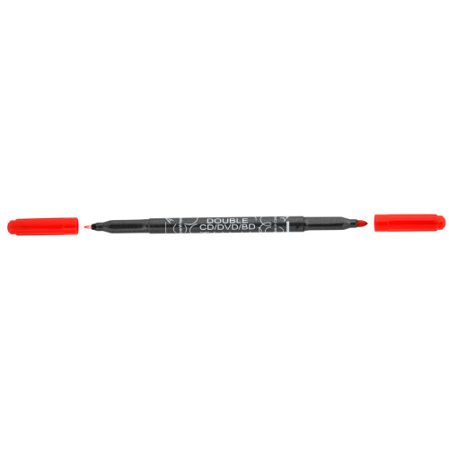 MARKER CD 2 CAPETE ROSU 0.6/2.5MM 3616 CENTROPEN