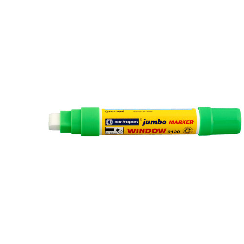 MARKER CRETA LICHIDA VERDE JUMBO 2-15MM 9120 CENTROPEN
