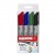 MARKER FLIPCHART 4/SET 3MM KORES