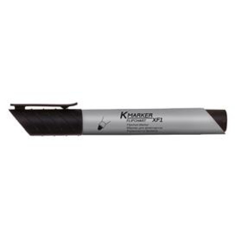 MARKER FLIPCHART NEGRU 3MM KORES