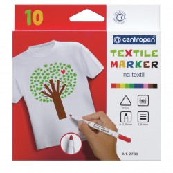 MARKER PENTRU TEXTILE 10/SET 2739 CENTROPEN