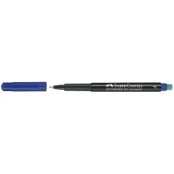 MARKER PERMANENT ALBASTRU F MULTIMARK FABER-CASTELL