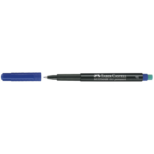 MARKER PERMANENT ALBASTRU F MULTIMARK FABER-CASTELL
