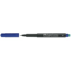MARKER PERMANENT ALBASTRU S MULTIMARK FABER CASTELL