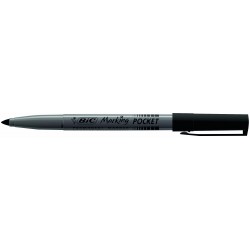 MARKER PERMANENT NEGRU 1.0MM 1445 BIC