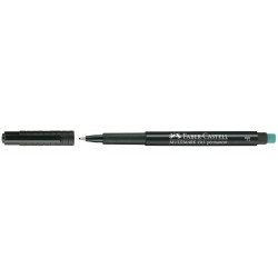 MARKER PERMANENT NEGRU F MULTIMARK FABER-CASTELL