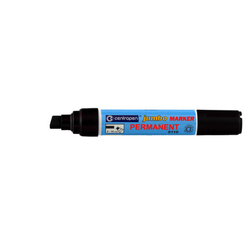 MARKER PERMANENT NEGRU JUMBO 2-10MM 9110 CENTROPEN