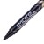 MARKER PERMANENT NEGRU VARF ROTUND 1.5MM MATE DELI