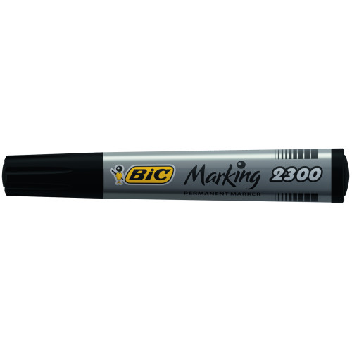 MARKER PERMANENT NEGRU VARF TESIT 2300 BIC