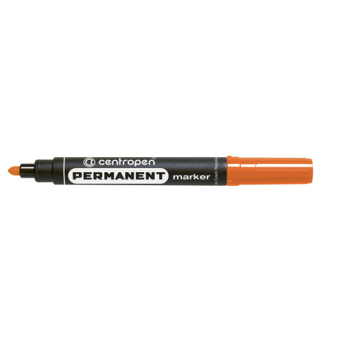MARKER PERMANENT PORTOCALIU VARF ROTUND 2.5MM 8566 CENTROPEN