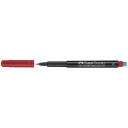 MARKER PERMANENT ROSU S MULTIMARK FABER-CASTELL