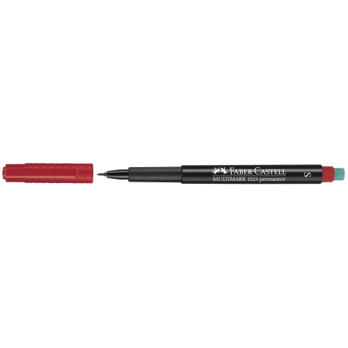 MARKER PERMANENT ROSU S MULTIMARK FABER-CASTELL