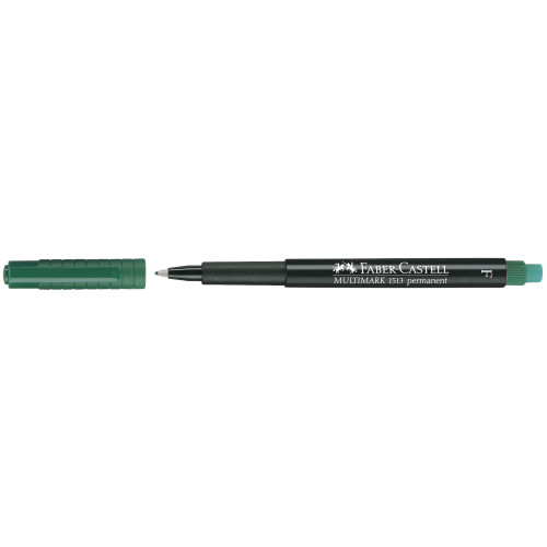 MARKER PERMANENT VERDE F MULTIMARK FABER-CASTELL