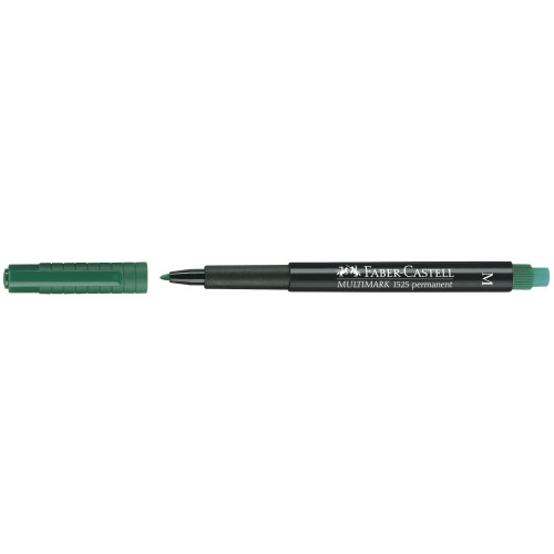 MARKER PERMANENT VERDE M MULTIMARK FABER-CASTELL