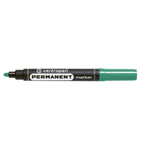 MARKER PERMANENT VERDE VARF ROTUND 2.5MM 8566 CENTROPEN