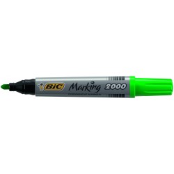 MARKER PERMANENT VERDE VARF ROTUND 2000 BIC