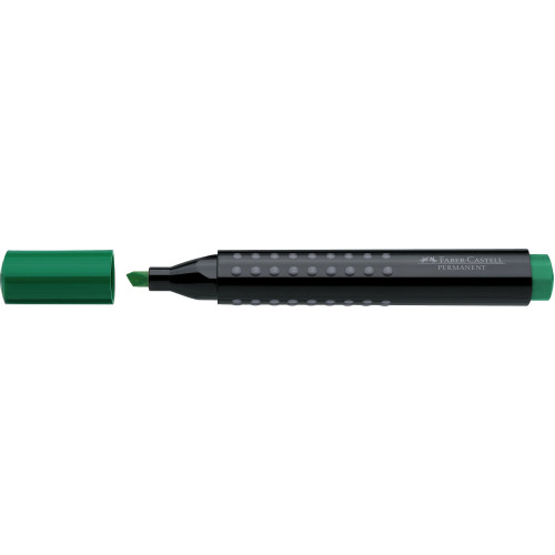MARKER PERMANENT VERDE VARF TESIT GRIP 1505 FABER-CASTELL