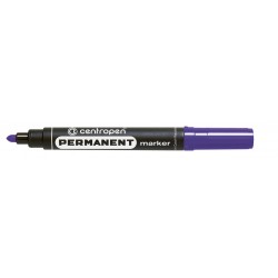 MARKER PERMANENT VIOLET VARF ROTUND 2.5MM 8566 CENTROPEN