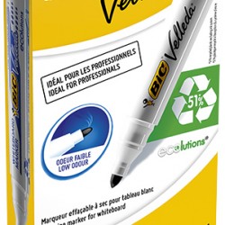 MARKER WHITEBOARD 4/SET VELLEDA VARF ROTUND 1701 BIC