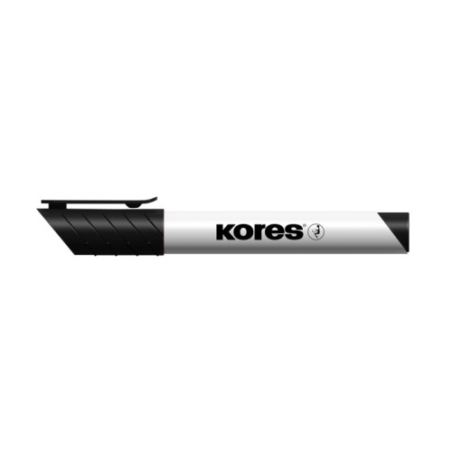 MARKER WHITEBOARD NEGRU 3MM KORES