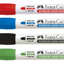 MARKER WHITEBOARD ROSU WINNER 152 FABER-CASTELL