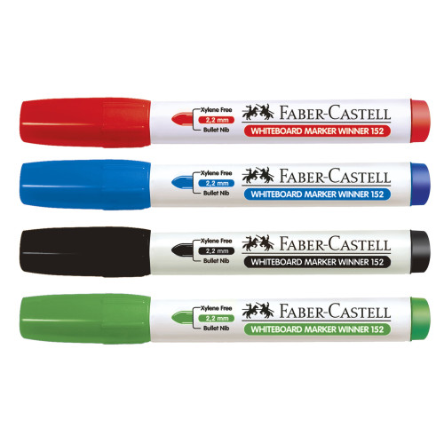 MARKER WHITEBOARD ROSU WINNER 152 FABER-CASTELL
