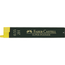 MINA CREION 0.35MM 2H SUPER-POLYMER FABER-CASTELL