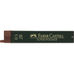 MINA CREION 0.5MM 2B SUPER-POLYMER FABER-CASTELL