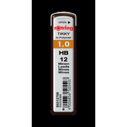 MINA CREION 1.0MM HB ROTRING
