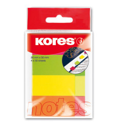NOTES ADEZIV 20*50MM 4 CULORI*50 FILE KORES