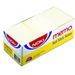 NOTES ADEZIV 38*51MM GALBEN PAL 100 FILE NOKI