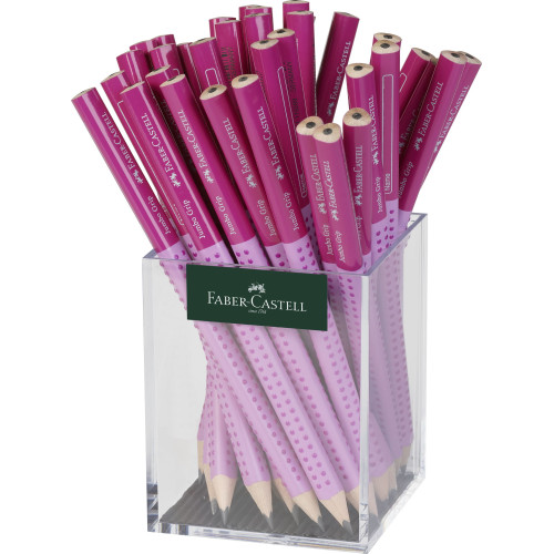 CREION GRAFIT FARA GUMA JUMBO TWO TONE ROZ 36 BUC CUTIE PLASTIC