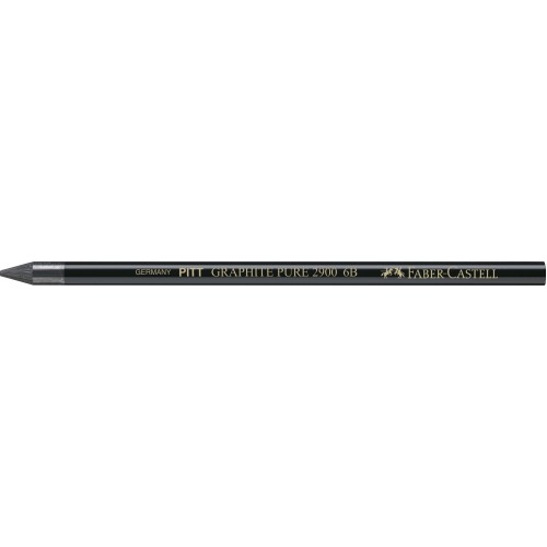 CREION GRAFIT FARA LEMN 6B PITT MONOCHROME FABER-CASTELL