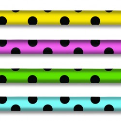 CREION GRAFIT HB CU GUMA LEMN NEGRU DOTTED ADEL